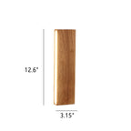 Elegant Solid Wood LED Wall Sconce