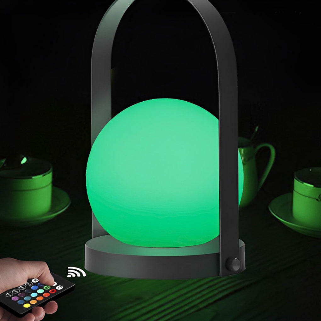 Premium Opal LED RGB Mini Table Lamp with Remote Control