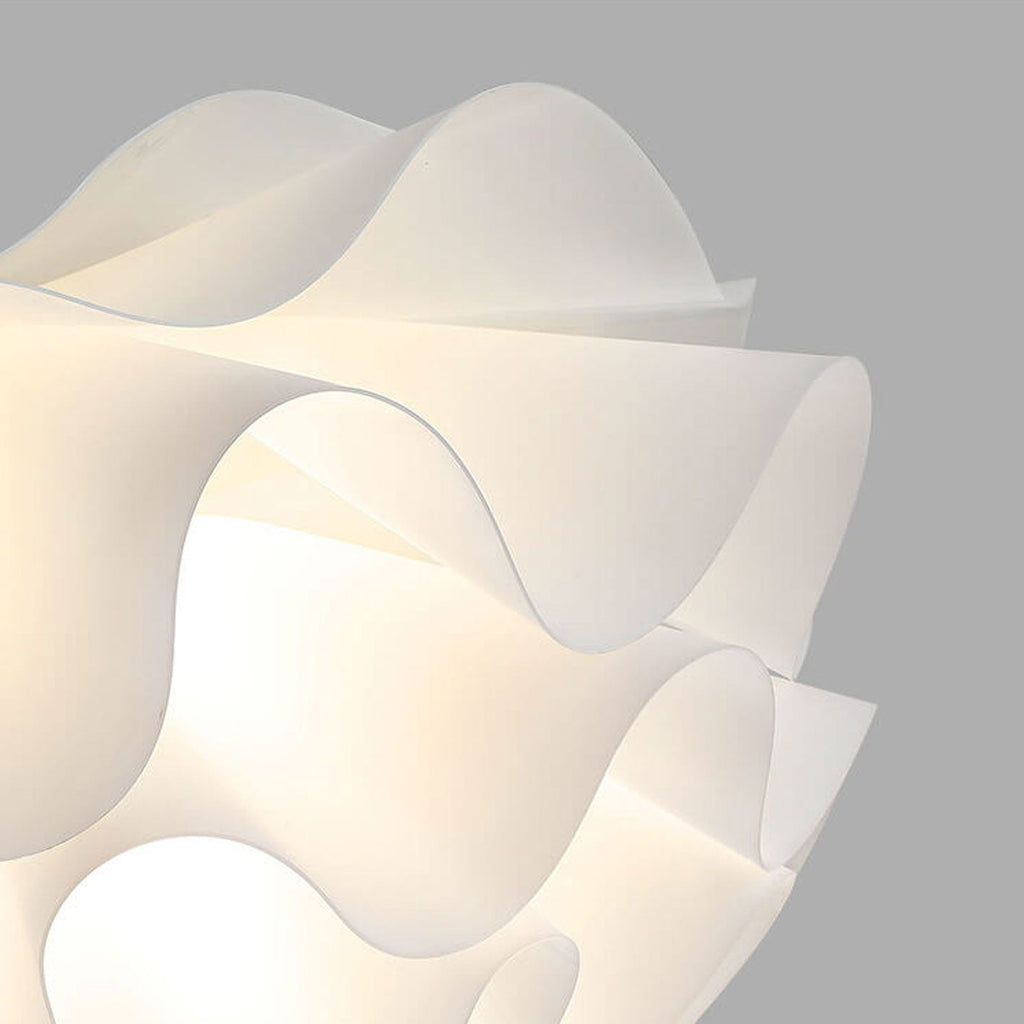 Minimalist Floral Acrylic Multi-Layer Pendant Light