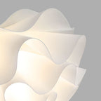 Minimalist Floral Acrylic Multi-Layer Pendant Light