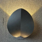 Nordic Waterproof Aluminum Four-Leaf Clover LED Wall Sconce