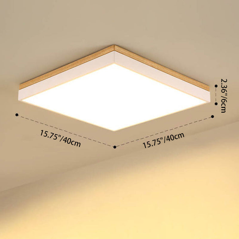 Premium Minimalist LED Flush Mount Ceiling Light