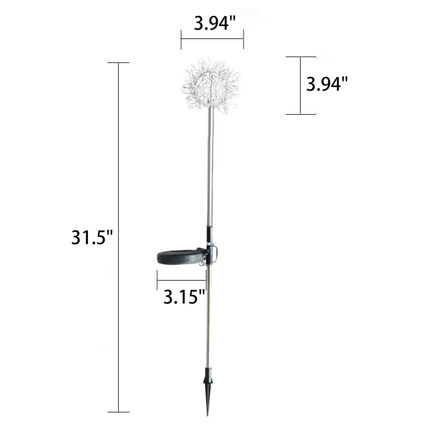 Premium Solar Dandelion LED Garden Light