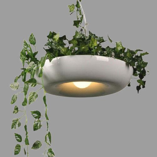 Contemporary Circle 1-Light Pendant Lamp