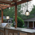 European-Style Waterproof Aluminum and Glass 1-Light