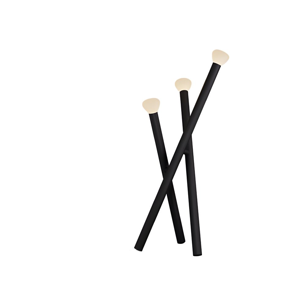 Modern Minimalist 3-Light Stick Floor Lamp