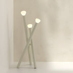 Modern Minimalist 3-Light Stick Floor Lamp