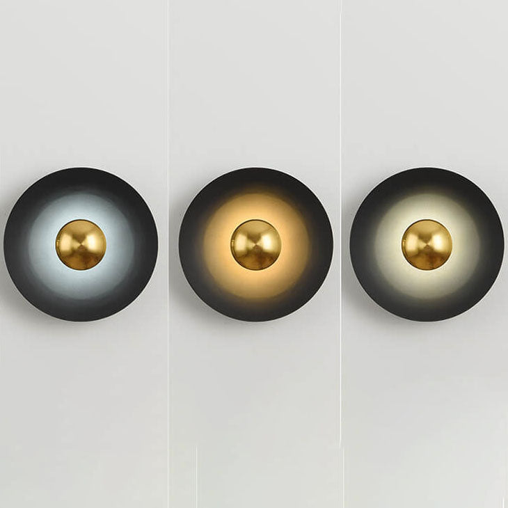 Nordic Multicolor Round LED Wall Sconce