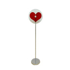 Heart-Shaped LED Floor Lamp - 1-Light Design