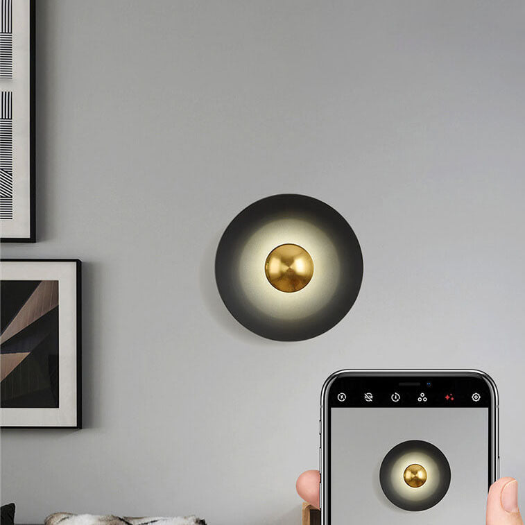 Nordic Multicolor Round LED Wall Sconce