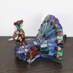 Premium Tiffany Stained Glass Animal Table Lamp - 1-Light Decorative Accent