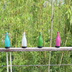 Set of 5 Solar LED Wine Bottle Hanging Lights