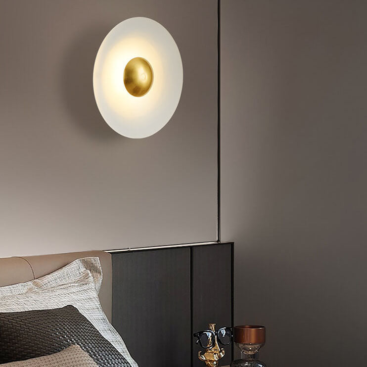 Nordic Multicolor Round LED Wall Sconce