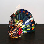 Premium Tiffany Stained Glass Animal Table Lamp - 1-Light Decorative Accent