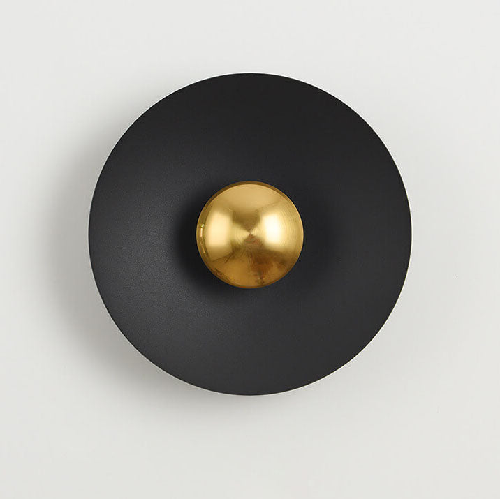 Nordic Multicolor Round LED Wall Sconce