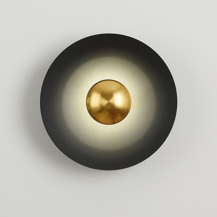 Nordic Multicolor Round LED Wall Sconce