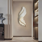 Modern LED Feather Wall Lamp - Art Deco Design