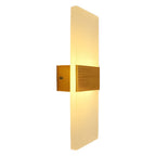 Modern Rectangular 6W LED Acrylic Wall Sconce