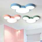 Cartoon Mouse LED Flush Mount Light