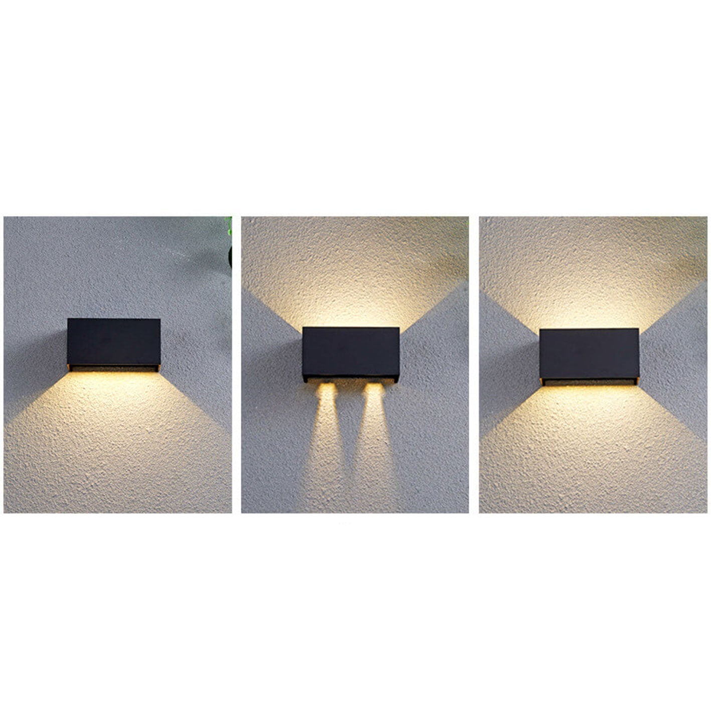 Premium Waterproof Rectangular LED Outdoor Wall Sconce
