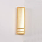 Solid Wood & Acrylic LED Wall Sconce