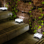 Premium Solar LED Waterproof Glass Garden Ground Light