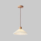 Nordic Minimalist 1-Light Pleated Pendant Lamp