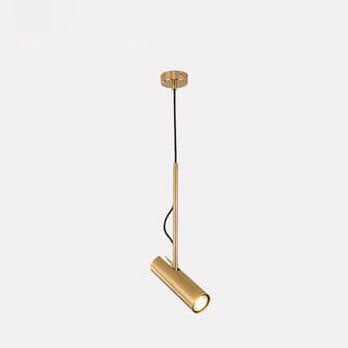 Premium Gold LED Spotlight Pendant Light - Modern Minimalist Design