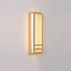 Solid Wood & Acrylic LED Wall Sconce