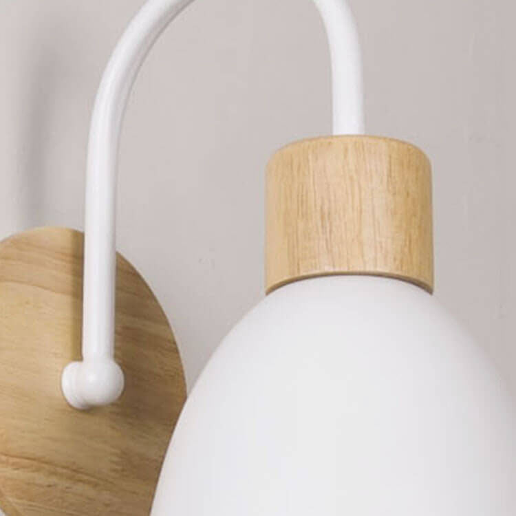 Nordic Macaron Wall Sconce with Switch
