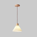 Nordic Minimalist 1-Light Pleated Pendant Lamp