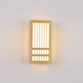 Solid Wood & Acrylic LED Wall Sconce