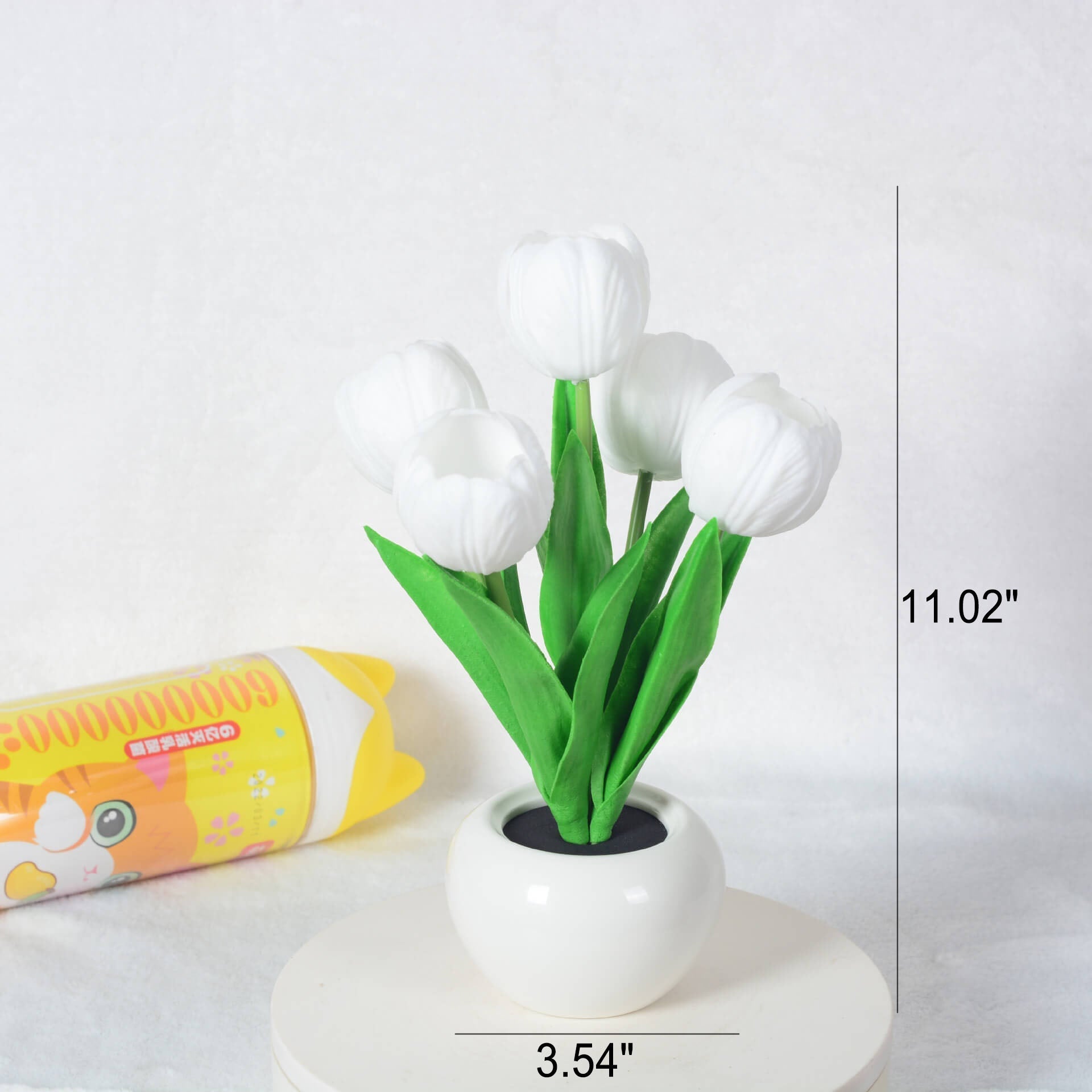 Premium LED Tulip Peony Night Light Table Lamp