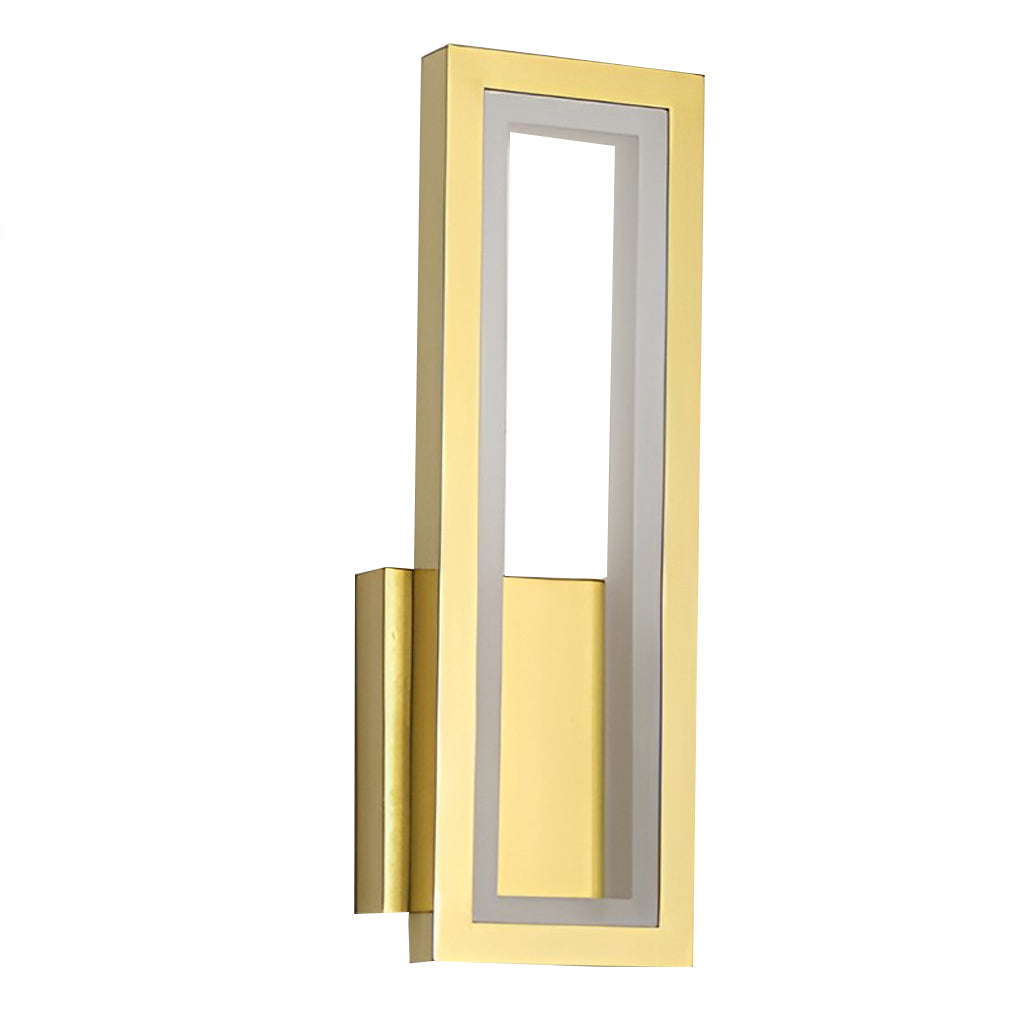 Modern Rectangular LED Wall Sconce Light Fixture