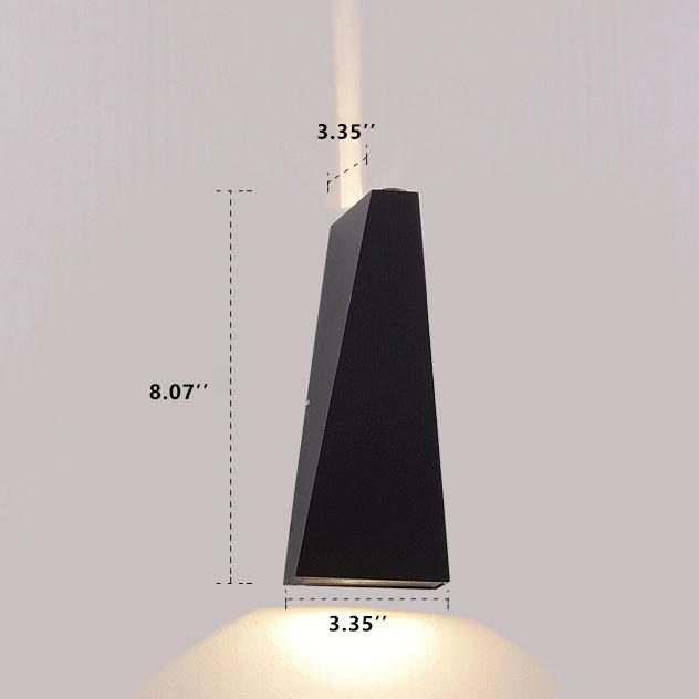 Trapezoid 2-Light Wall Sconce