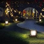 Premium Waterproof Square LED Solar Lawn Fence Light