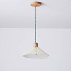 Nordic Minimalist 1-Light Pleated Pendant Lamp