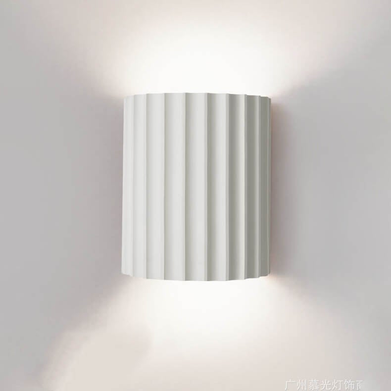 Striped Macaron Resin Wall Sconce