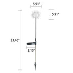 Premium Solar Dandelion LED Garden Light