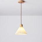 Nordic Minimalist 1-Light Pleated Pendant Lamp