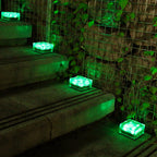 Premium Solar LED Waterproof Glass Garden Ground Light
