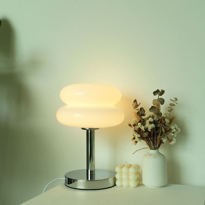 Contemporary Glass 1-Light Table Lamp