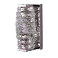 Modern LED Crystal Wall Sconce with Three-Step Dimming