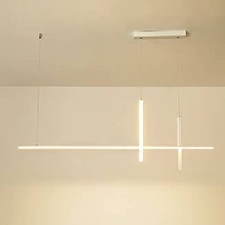 Sleek Long Line LED Chandelier