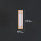 Solid Wood Rectangle LED Wall Sconce