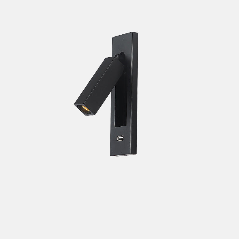 Contemporary Rectangular Aluminum LED Wall Sconce