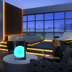 Premium Opal LED RGB Mini Table Lamp with Remote Control