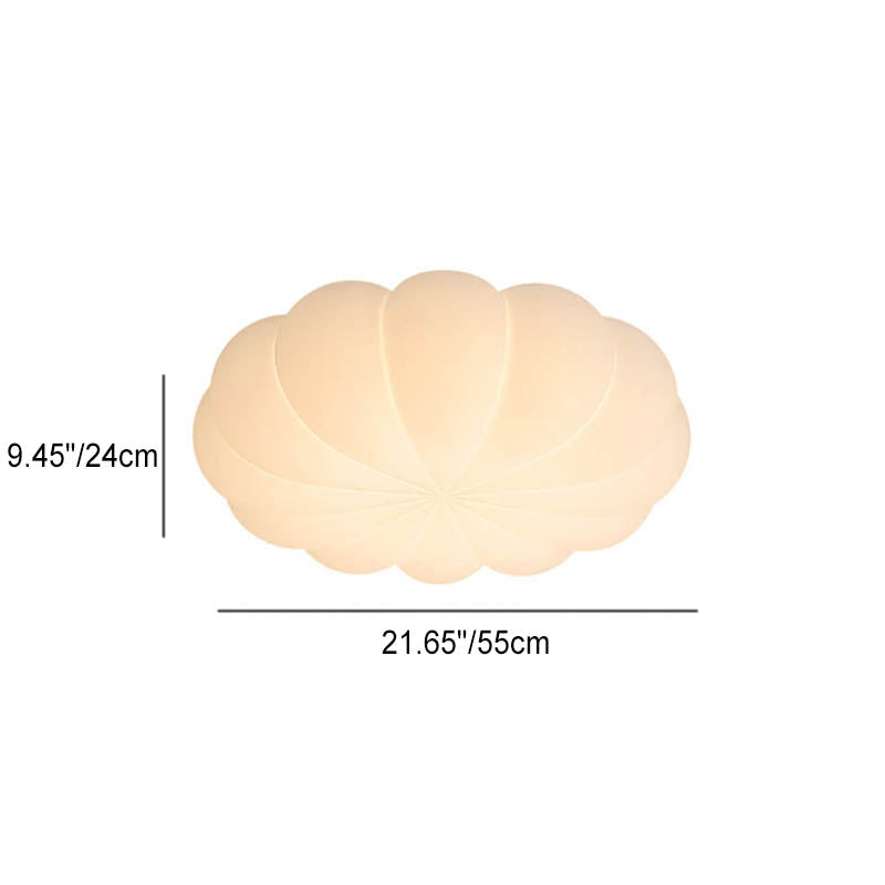 Nordic Floral LED Flush Mount Ceiling Light for Kids' Bedrooms
