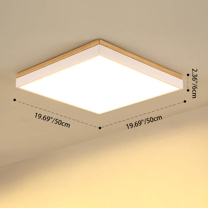 Premium Minimalist LED Flush Mount Ceiling Light