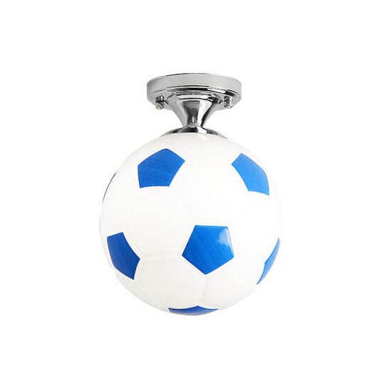 Premium Basketball & Soccer Semi-Flush Mount Ceiling Light